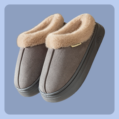 Fluff Platform Slippers – Cozy Winter Comfort Collection ♡