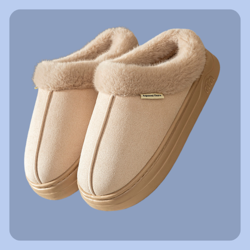 Fluff Platform Slippers – Cozy Winter Comfort Collection ♡