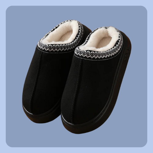 Platform Slippers – Cozy Winter Comfort Collection♡